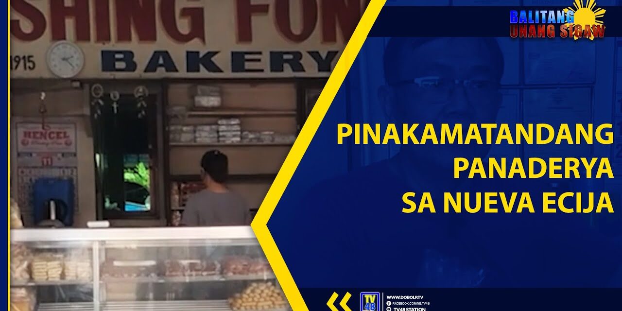 PINAKAMATANDANG PANADERYA SA NUEVA ECIJA