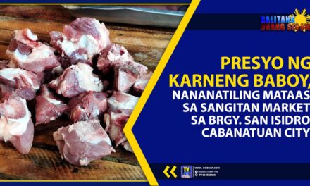 PRESYO NG KARNENG BABOY, NANANATILING MATAAS SA SANGITAN MARKET SA BRGY SAN ISIDRO CABANATUAN CITY