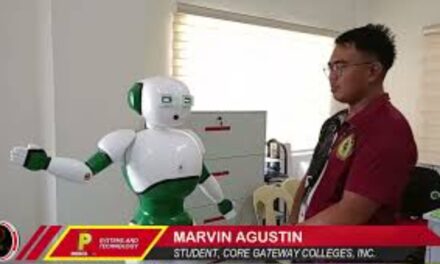 ROBOT, NAIMBENTO NG COMSCI STUDENTS NG CORE GATEWAY COLLEGES SA SAN JOSE CITY