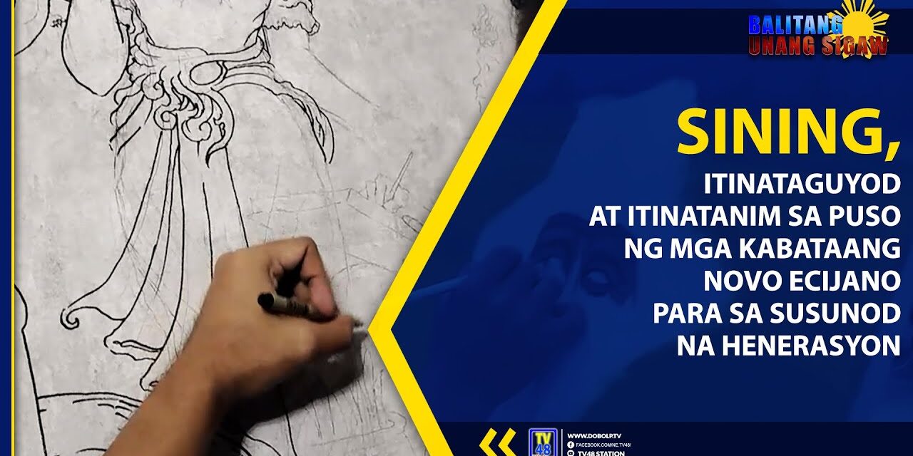 SINING, ITINATAGUYOD AT ITINATANIM SA PUSO NG MGA KABATAANG NOVO ECIJANO PARA SA SUSUNOD NA HENERASYON