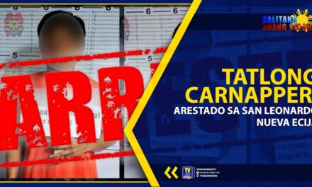 TATLONG CARNAPPER, ARESTADO SA SAN LEONARDO NUEVA ECIJA