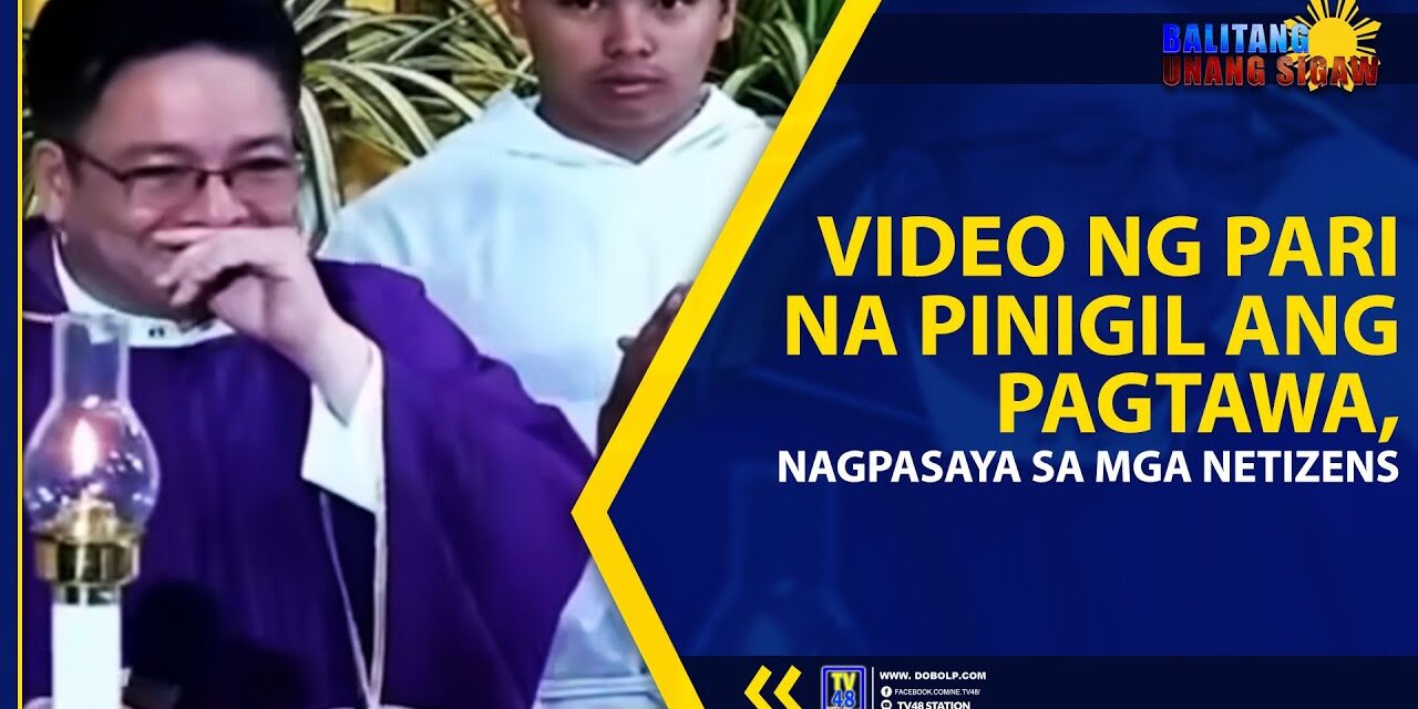 VIDEO NG PARI NA PINIGIL ANG PAGTAWA, NAGPASAYA SA MGA NETIZENS