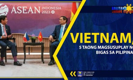 VIETNAM, 5 TAONG MAGSUSUPLAY NG BIGAS SA PILIPINAS