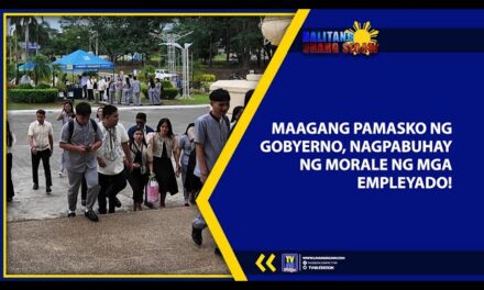 MAAGANG PAMASKO NG GOBYERNO, NAGPABUHAY NG MORALE NG MGA EMPLEYADO!