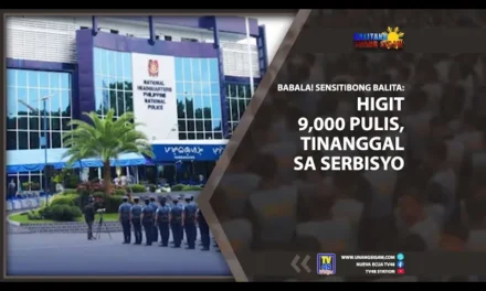 HIGIT 9,000 PULIS, TINANGGAL SA SERBISYO