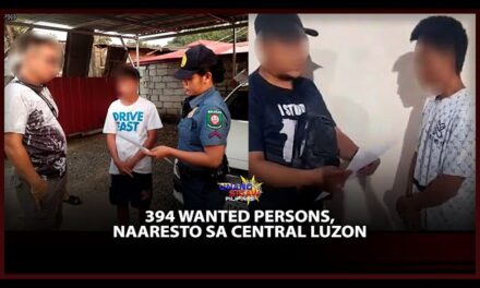 394 WANTED PERSONS, NAARESTO SA CENTRAL LUZON