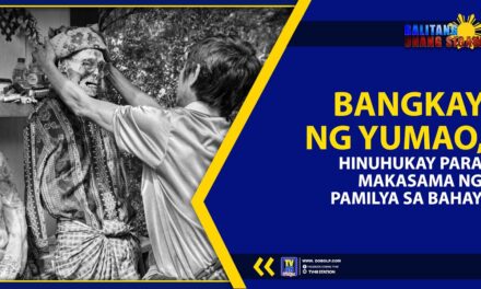 BANGKAY NG YUMAO, HINUHUKAY PARA MAKASAMA NG PAMILYA SA BAHAY