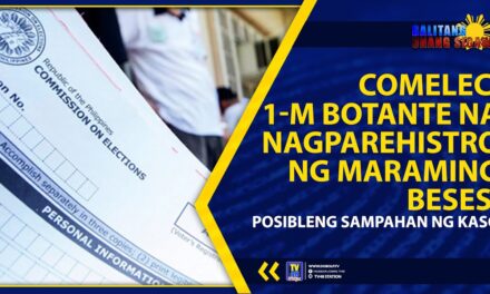 COMELEC: 1-M BOTANTE NA NAGPAREHISTRO NG MARAMING BESES, POSIBLENG SAMPAHAN NG KASO