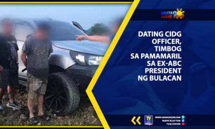 DATING CIDG OFFICER, TIMBOG SA PAMAMARIL SA EX-ABC PRESIDENT NG BULACAN
