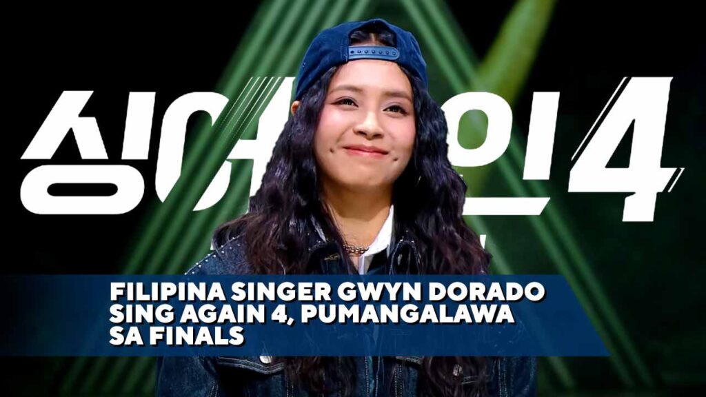 FILIPINA SINGER GWYN DORADO SING AGAIN 4, PUMANGALAWA SA FINALS