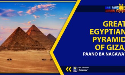 GREAT EGYPTIAN PYRAMID OF GIZASA, PAANO BA NAGAWA?