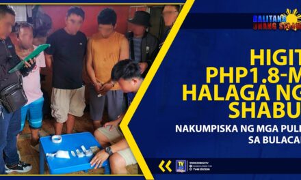 HIGIT PHP1.8-M HALAGA NG SHABU, NAKUMPISKA NG MGA PULIS SA BULACAN