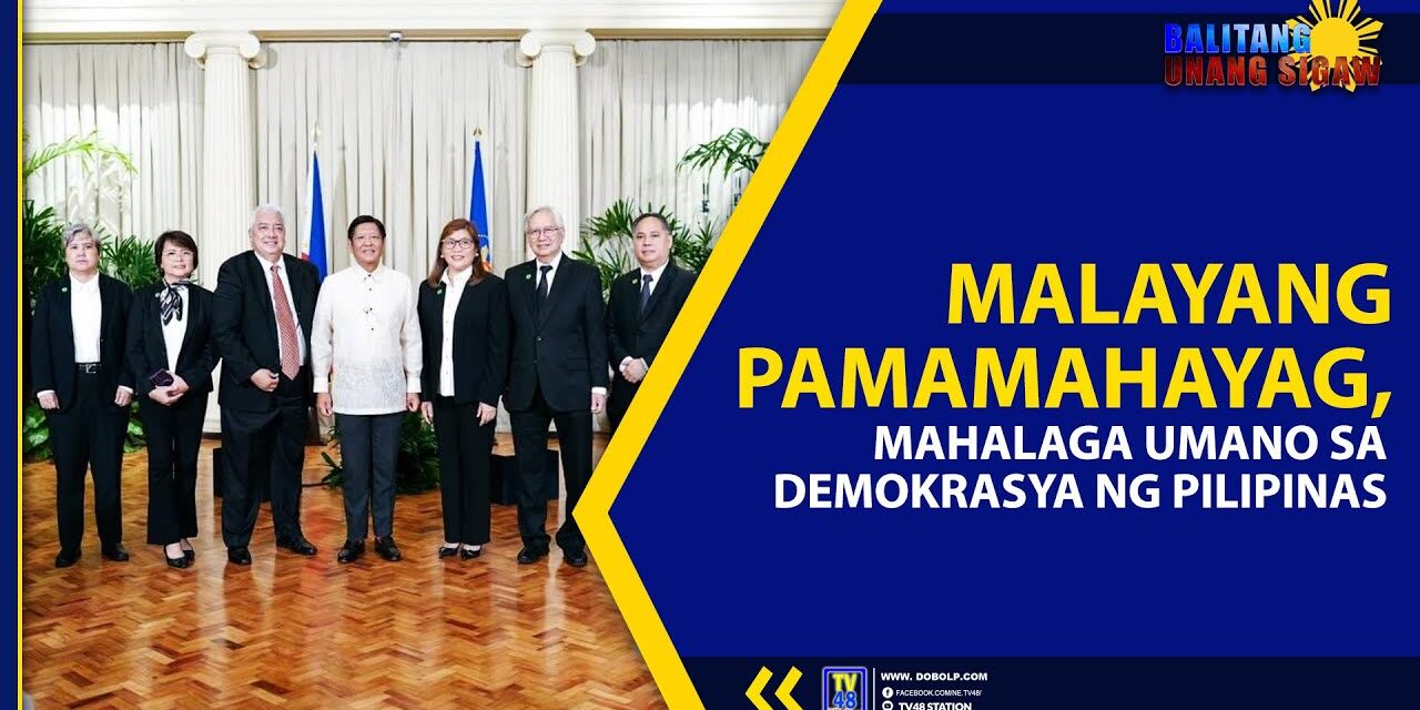 MALAYANG PAMAMAHAYAG, MAHALAGA UMANO SA DEMOKRASYA NG PILIPINAS