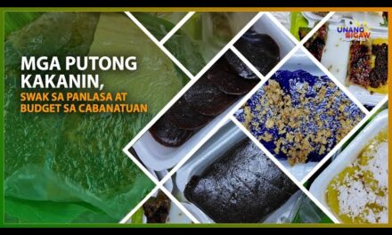 MGA PUTONG KAKANIN NA SWAK SA PANLASA AT BUDGET SA CABANATUAN