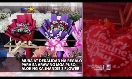MURA AT DEKALIDAD NA REGALO PARA SA ARAW NG MGA PUSO, ALOK NG KA JHANDIES FLOWERSHOP