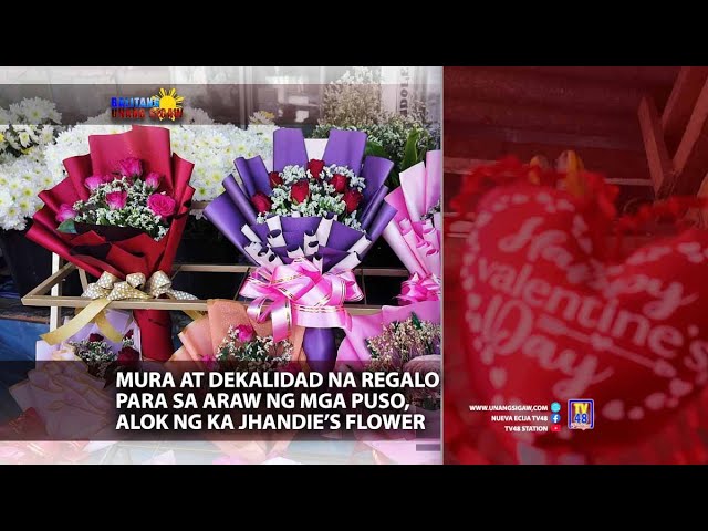 MURA AT DEKALIDAD NA REGALO PARA SA ARAW NG MGA PUSO, ALOK NG KA JHANDIES FLOWERSHOP