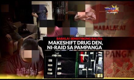 Makeshift Drug Den, Ni-raid sa Pampanga