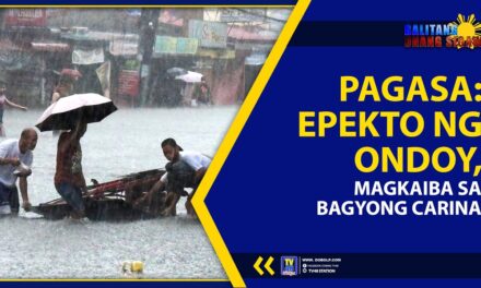 PAG-ASA: EPEKTO NG ONDOY, MAGKAIBA SA BAGYONG CARINA