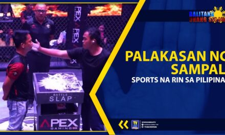 PALAKASAN NG SAMPAL, SPORTS NA RIN SA PILIPINAS