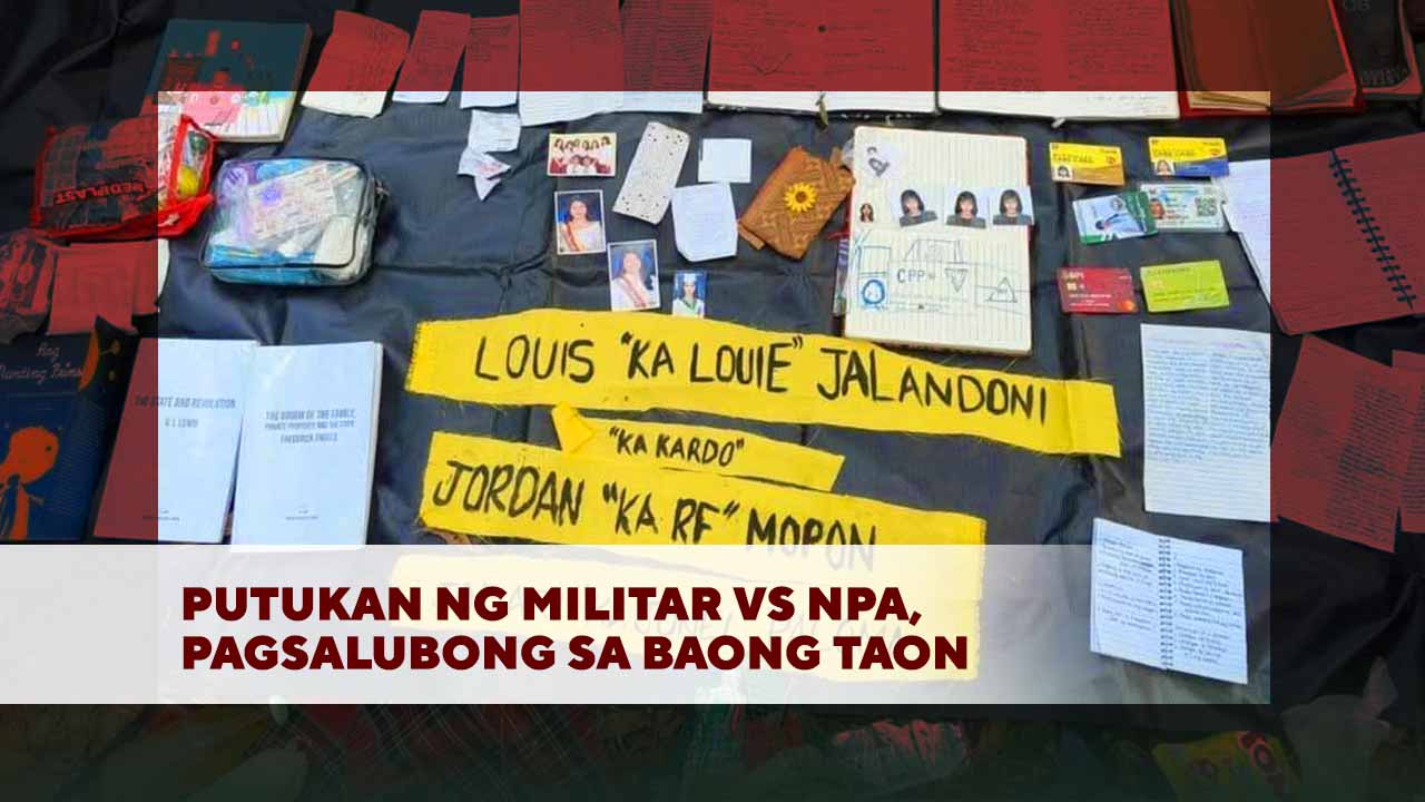 PUTUKAN NG MILITAR VS NPA, PAGSALUBONG SA BAONG TAON
