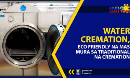 WATER CREMATION, ECO FRIENDLY MAS MURA KAYSA TRADITIONAL NA CREMATION