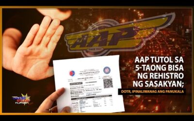 AAP TUTOL SA 5-TAONG BISA NG REHISTRO NG SASAKYAN; DOTR, IPINALIWANAG ANG PANUKALA