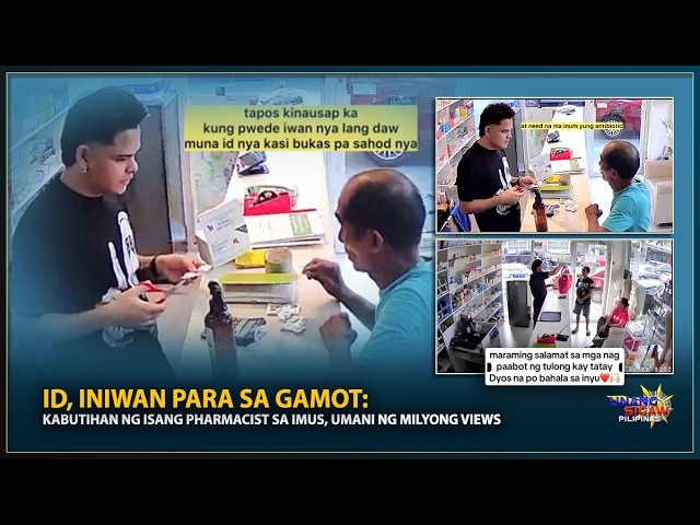 ID, INIWAN PARA SA GAMOT: KABUTIHAN NG ISANG PHARMACIST SA IMUS, UMANI NG MILYONG VIEWS