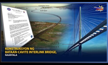 KONSTRUKSYON NG BATAAN-CAVITE INTERLINK BRIDGE, NAANTALA