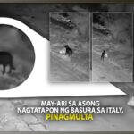 MAY-ARI SA ASONG NAGTATAPON NG BASURA SA ITALY, PINAGMULTA