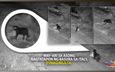 MAY-ARI SA ASONG NAGTATAPON NG BASURA SA ITALY, PINAGMULTA