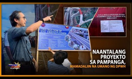 NAANTALANG PROYEKTO SA PAMPANGA, MAMADALIIN NA UMANO NG DPWH