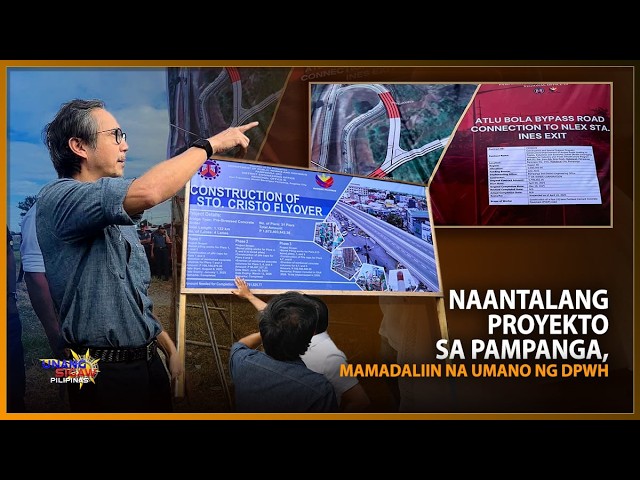 NAANTALANG PROYEKTO SA PAMPANGA, MAMADALIIN NA UMANO NG DPWH
