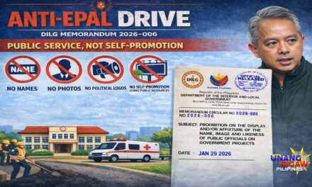 Anti-Epal Policy: Pinalawak ng DILG ang Implementasyon sa Buong Bansa