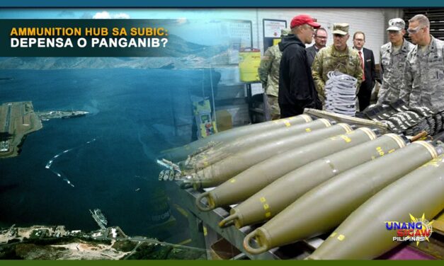AMMUNITION HUB SA SUBIC: DEPENSA O PANGANIB?