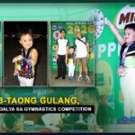 BATANG 3-TAONG GULANG, NAG-UWI NG MEDALYA SA GYMNASTICS COMPETITION