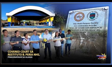 COVERED COURT SA RESTITUTO B. PERIA NHS, PINASINAYAAN SA ALIAGA