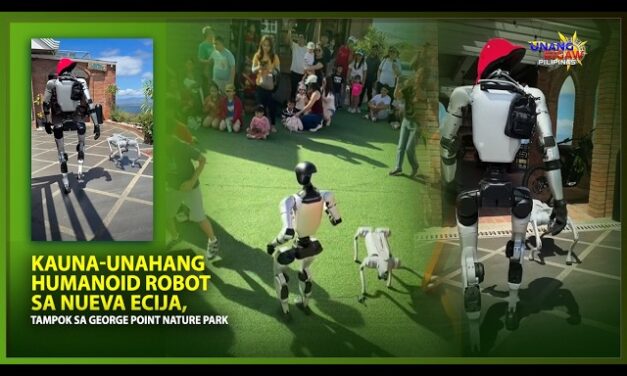 KAUNA-UNAHANG HUMANOID ROBOT, ROBODOG SA NUEVA ECIJA, DAGDAG ATRAKSYON SA GEORGE POINT NATURE PARK