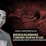 MANGGAGAWANG TUBONG NUEVA ECIJA, NATAGPUANG PATAY SA BYPASS ROAD SA BULACAN