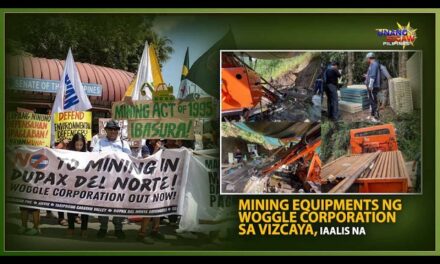 MINING EQUIPMENTS NG WOGGLE CORPORATION SA VIZCAYA, IAALIS NA