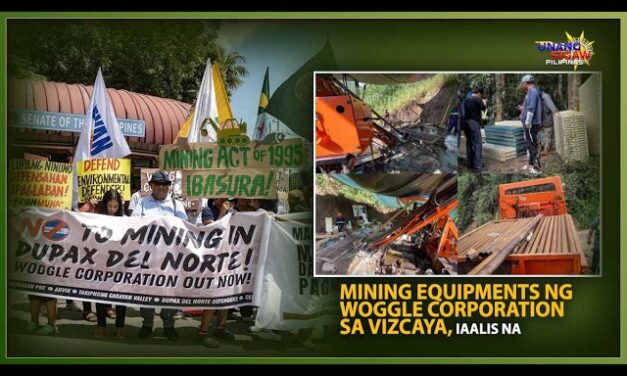 MINING EQUIPMENTS NG WOGGLE CORPORATION SA VIZCAYA, IAALIS NA