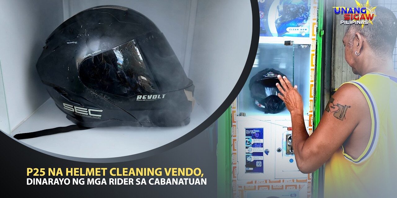 P25 NA HELMET CLEANING VENDO, DINARAYO NG MGA RIDER SA CABANATUAN