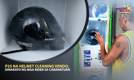 P25 NA HELMET CLEANING VENDO, DINARAYO NG MGA RIDER SA CABANATUAN