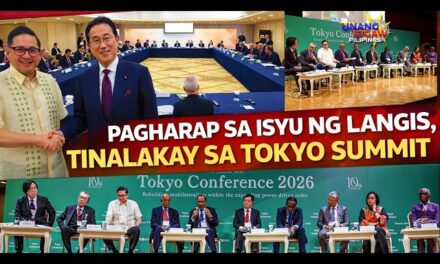 PAGHARAP SA ISYU NG PRESYO NG LANGIS, TINALAKAY SA TOKYO SUMMIT