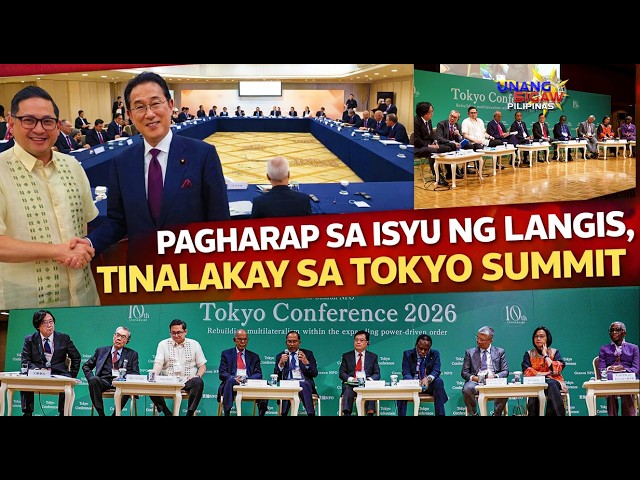 PAGHARAP SA ISYU NG PRESYO NG LANGIS, TINALAKAY SA TOKYO SUMMIT