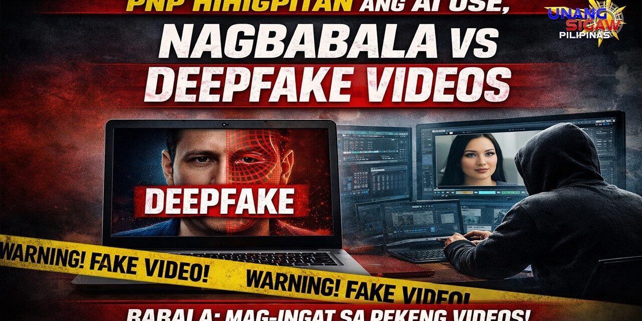 PNP HIHIGPITAN ANG AI USE, NAGBABALA VS DEEPFAKE VIDEOS