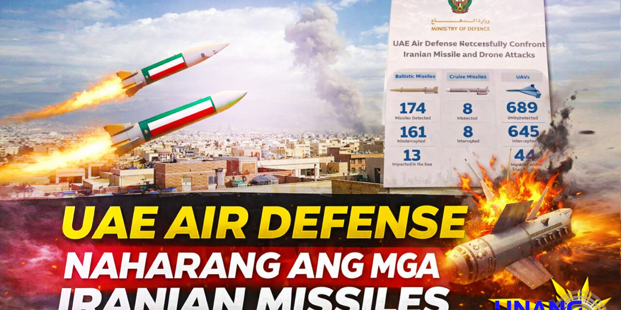 UAE AIR DEFENSE NAHARANG ANG MGA IRANIAN MISSILES