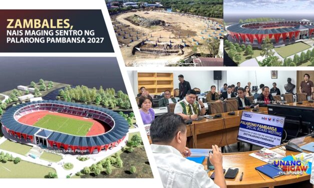 ZAMBALES, NAIS MAGING SENTRO NG PALARONG PAMBANSA 2027