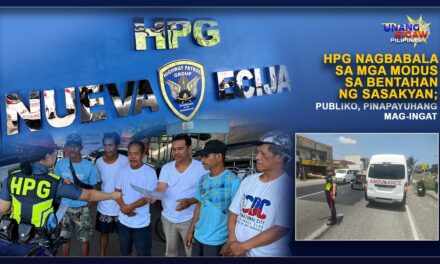 HPG NAGBABALA SA MGA MODUS SA BENTAHAN SA NG SASAKYAN; PUBLIKO, PINAPAYUHANG MAG-INGAT