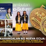 KARANGALAN NG NUEVA ECIJA: DALAWANG ESTUDYANTE NG NEHS, NAGWAGI SA INTERNATIONAL SCIENCE COMPETITION SA SINGAPORE