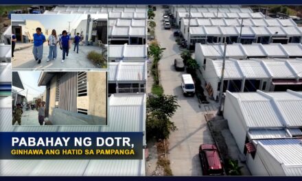 PABAHAY NG DOTR, GINHAWA ANG HATID SA PAMPANGA